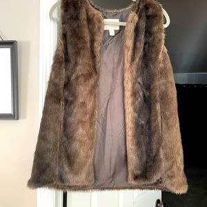Faux fur Vest